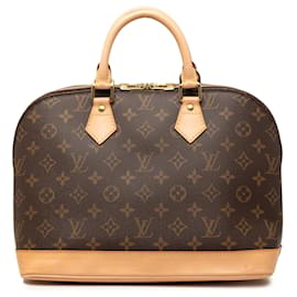 Borsa Louis Vuitton Monogram Alma PM Marrone