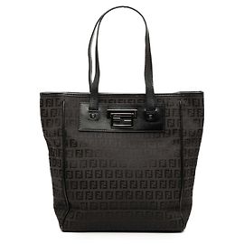 Tote in tela Fendi Zucchino marrone