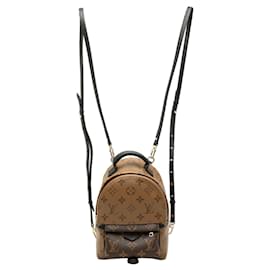 Zaino Louis Vuitton Monogram Reverse Mini Palm Springs marrone