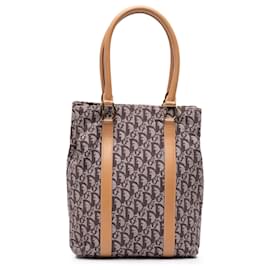 Bolso Tote de lona Diorissimo Trotter marrón Dior Diorissimo