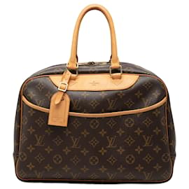 Borsa Louis Vuitton Monogram Deauville marrone