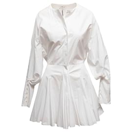 Vestido curto de manga comprida branco Alaia Tamanho FR 40 - Alaïa