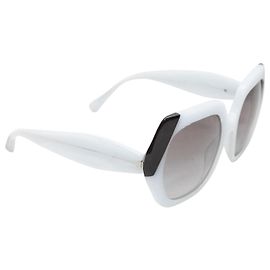 Gafas de sol oversized Alain Mikli White & Black