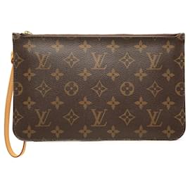 Pochette Louis Vuitton Monogram Neverfull MM Marrone