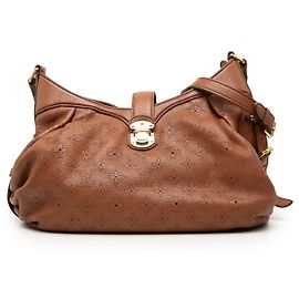 Louis Vuitton Monogram Mahina XS Umhängetasche in Braun