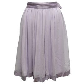 Lilac Keita Maruyama Schleifen-Kniebundrock Größe US 0