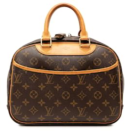 Borsa Louis Vuitton Monogram Trouville marrone