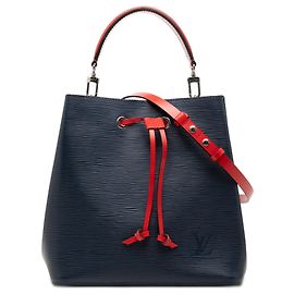 Borsa a secchiello Epi NeoNoe MM blu Louis Vuitton