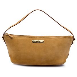 Gucci Boot Shoulder Bag aus braunem Wildleder
