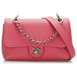 Borsa Chanel Caviar City Walk rosa