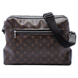 Borsa a tracolla Louis Vuitton Monogram Macassar Torres marrone