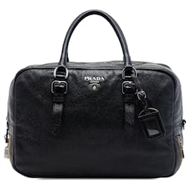 Borsa Bauletto Prada Cervo Lux nera