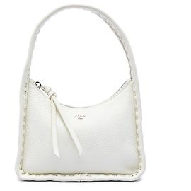 Bolso Fendi Mini Cuoio Romano Selleria Fendessence Blanco