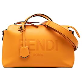Borsa Fendi Medium Leather By The Way Arancione