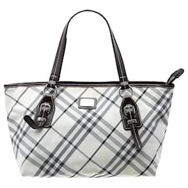 Tote in tela Burberry Nova Check marrone