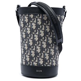 Portabidón térmico en lona Dior Oblique azul