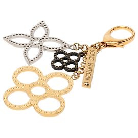 Louis Vuitton Gold Plated Bijoux Sac Tapage Taschenanhänger Schlüsselanhänger goldfarben
