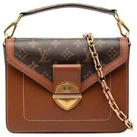 Borsa Louis Vuitton Monogram Retro Biface marrone