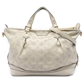 Borsa Louis Vuitton Monogram Mahina Stellar PM bianca