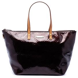 Sac cabas Louis Vuitton Monogram Vernis Bellevue GM violet