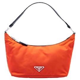 Borsa a tracolla Prada Tessuto Sirio Arancione