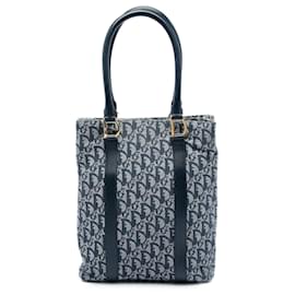 Diorissimo Trotter Canvas Tote in Blau Dior Diorissimo