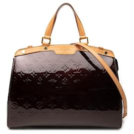 Borsa Louis Vuitton Monogram Vernis Brea GM viola