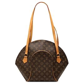Borsa shopping Louis Vuitton Monogram Ellipse GM marrone