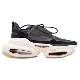 Sneakers basse Balmain B-bold bianco e nero Taglia 41