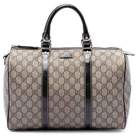 Borsa Boston Gucci Medium GG Supreme Joy beige