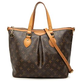 Sac à main Louis Vuitton Monogram Palermo PM marron