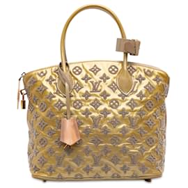 Borsa Louis Vuitton Monogram Fascination Lockit oro
