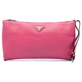 Clutch Prada Vitello Daino rosa