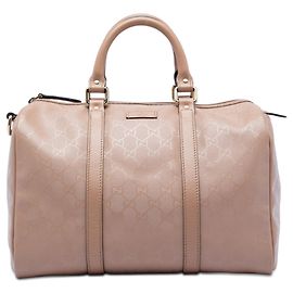 Borsa Boston Joy GG Imprime Medium marrone Gucci