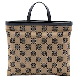 Tote in tela Anagram beige LOEWE