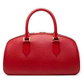 Borsa Louis Vuitton Epi Jasmine rossa