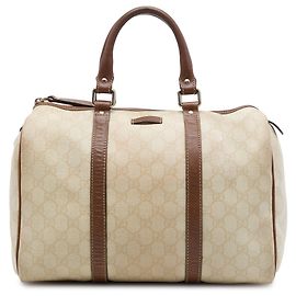 Borsa Boston Joy GG Supreme Gucci Medium marrone