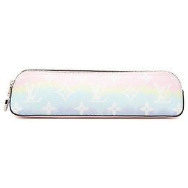 Estuche para lápices Louis Vuitton Monogram Giant Escale Elizabeth Rosa