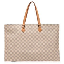 Borsa Tote Louis Vuitton Damier Azur All In MM Tan