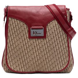 Rosso Dior Diorissimo Trotter Canvas Street Chic Crossbody