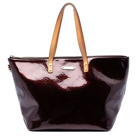 Louis Vuitton Monogram Vernis Bellevue GM Tote Bag Lila