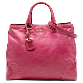 Borsa Prada Vitello Shine rosa
