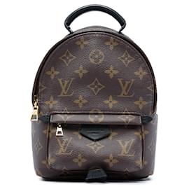 Zaino Louis Vuitton Monogram Mini Palm Springs marrone