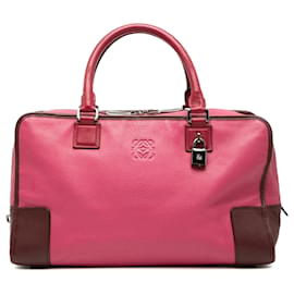 Borsa LOEWE Amazona 36 in pelle di capra tricolore rosa - Loewe