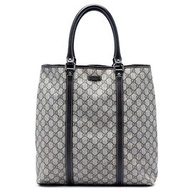 Tote verticale Gucci GG Supreme beige