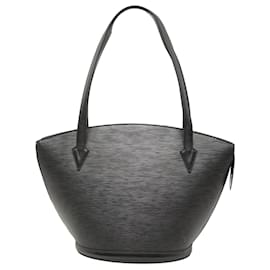 Borsa Tote Louis Vuitton Epi Saint Jacques GM con tracolla lunga nera