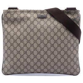 Gucci GG Supreme Crossbody-Tasche beige