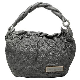 Borsa Hobo Louis Vuitton Monogram Olympe Nimbus GM Grigia