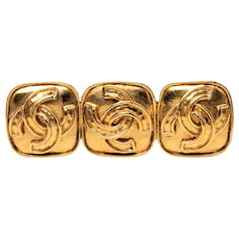 Spilla Triple CC placcata oro Gold Chanel