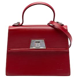 Borsa Louis Vuitton Epi Sevigne rossa